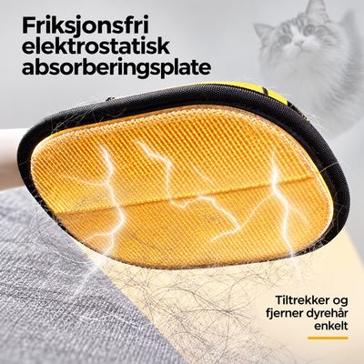 Lofix™ – Statisk Hårfjerningshanske for Hund &amp; Katt