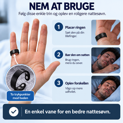 NatteRo™ Antisnorke Ringen